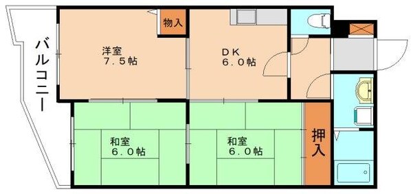 トネハイツの物件間取画像